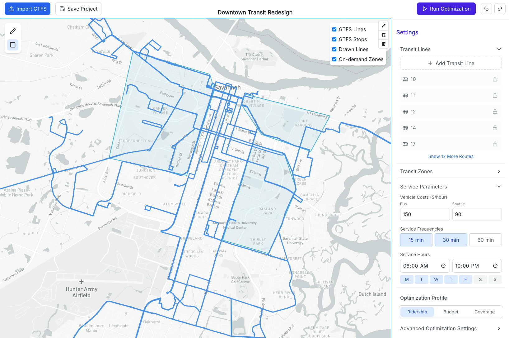 Ontra planning platform