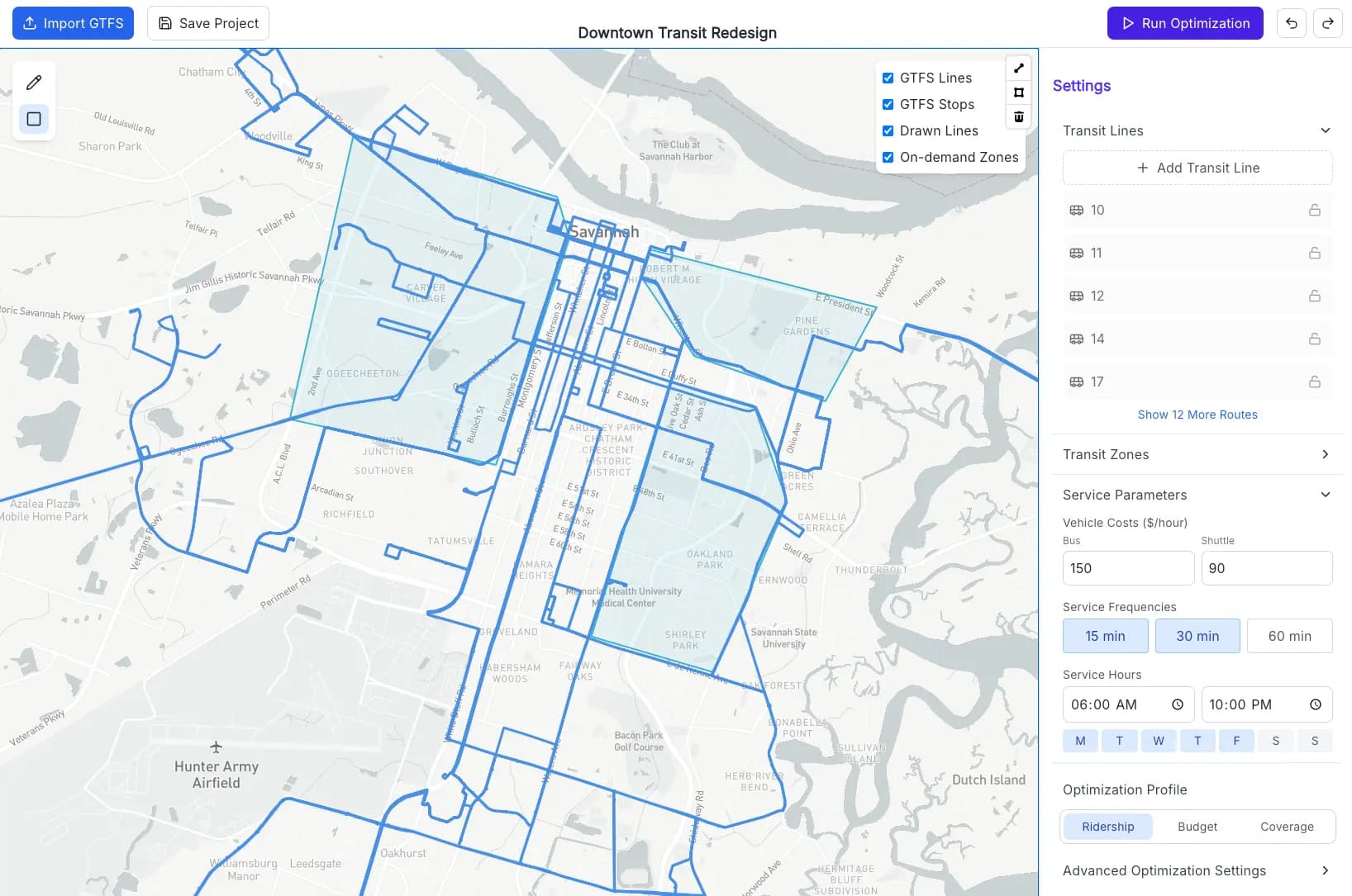 Ontra planning platform